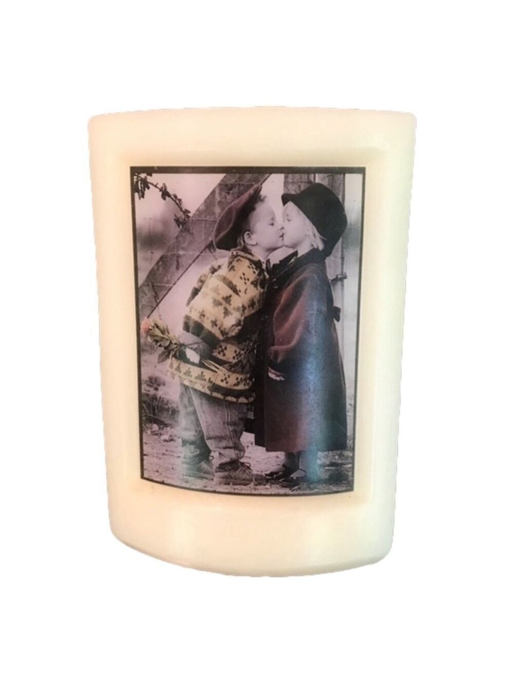 VINTAGE Kim Anderson Glowing Art Candle